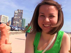 He Meets A Petite Teen At The Beach And Fucks Her Hard